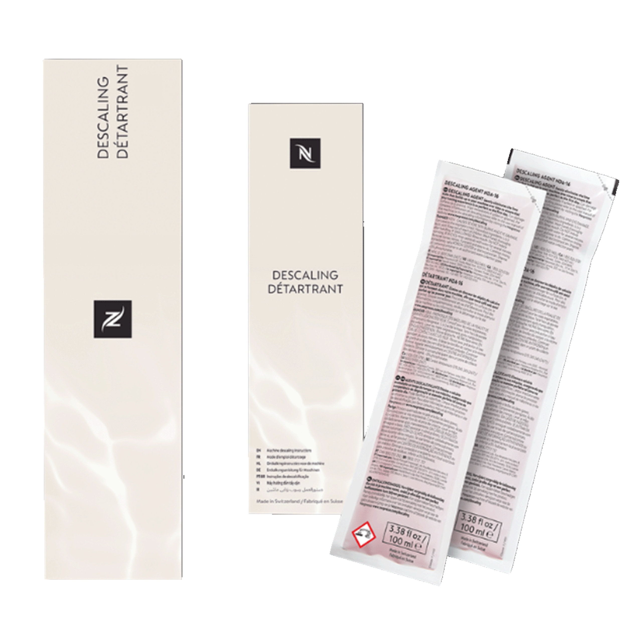 Zestaw do odkamieniania do ekspresów Nespresso, 2 × 100 ml