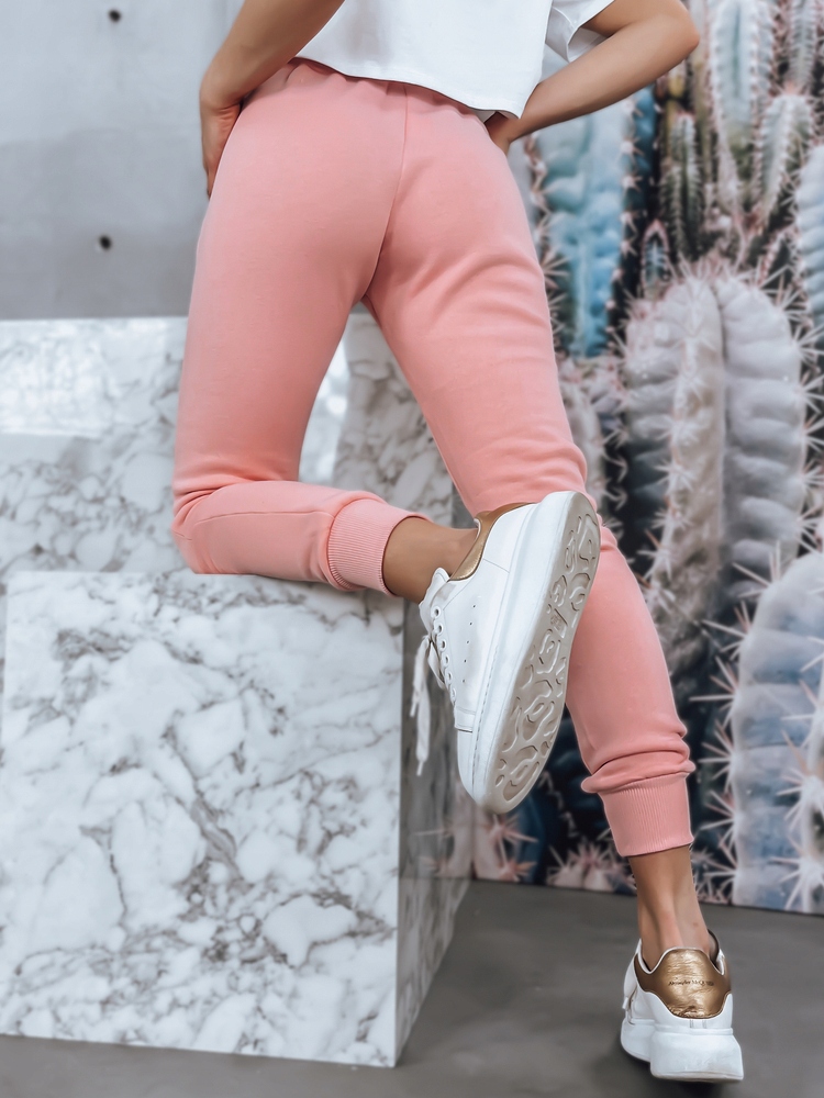 DAMSKIE SPODNIE DRESOWE GŁADKIE roz. XL Wzór dominujący bez wzoru