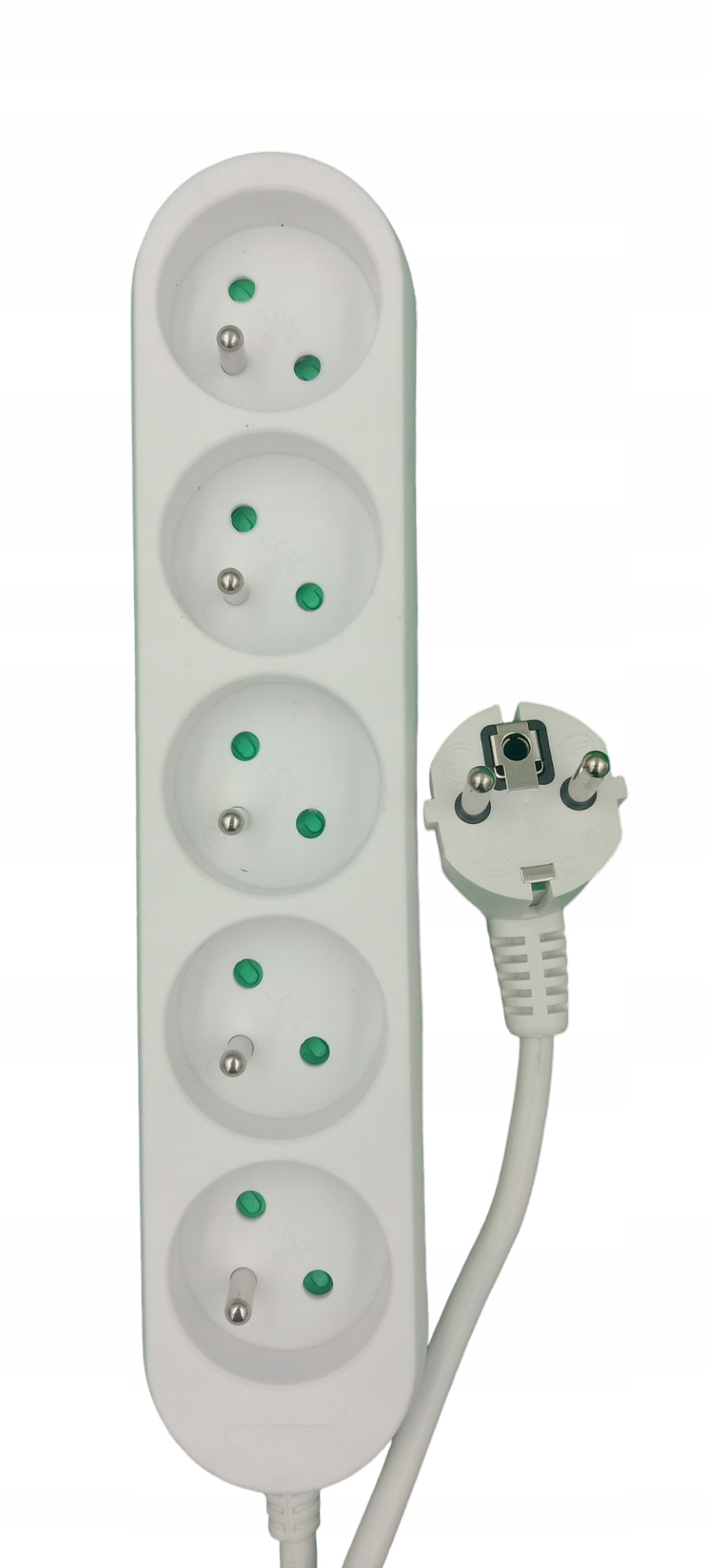 PRZEDŁUŻACZ LISTWA ZASILAJĄCA Z UZIEMIENIEM 5 GNIAZD 1,5M