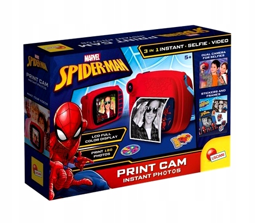 Lisciani Spiderman Print Cam
