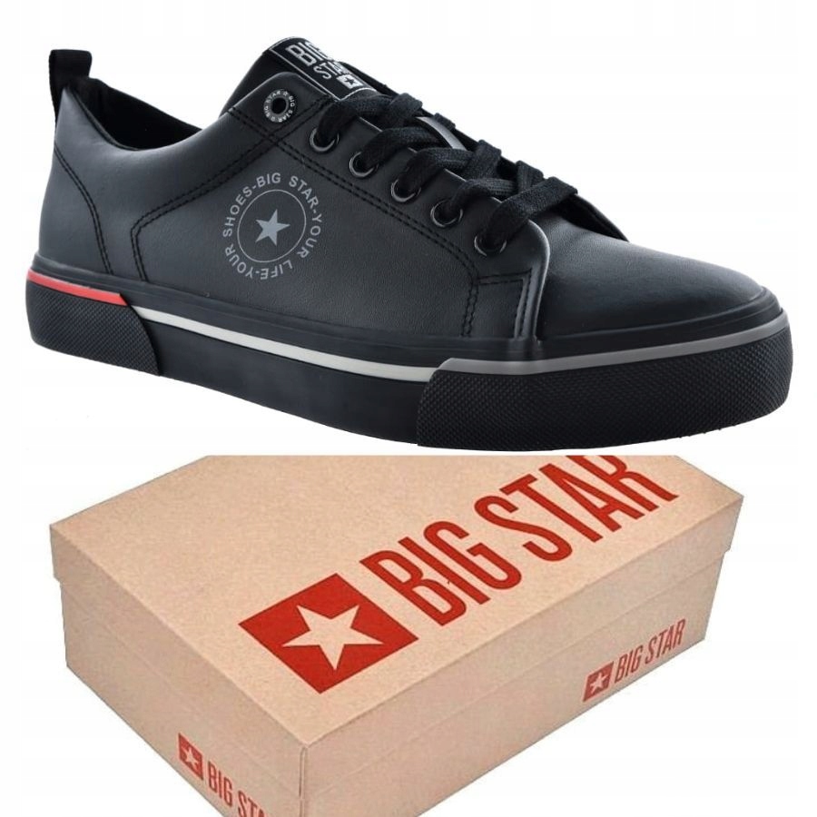 Buty Męskie Big Star Trampki Tenisówki Sportowe