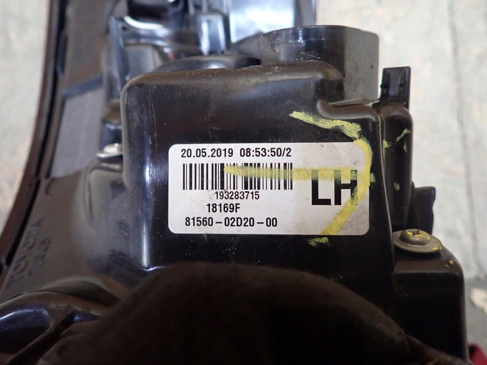 light left rear left rear part TOYOTA COROLLA E21 sedan 2019- 81560-02D20-00