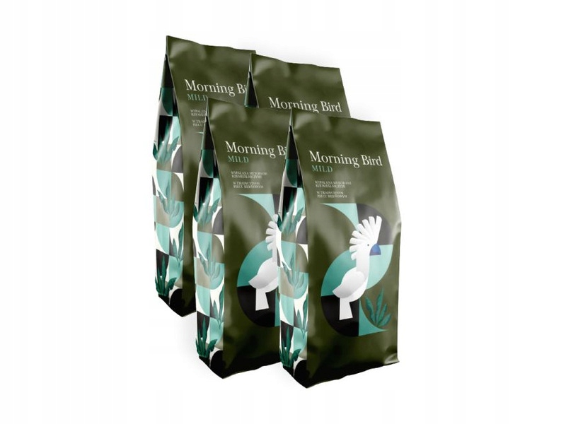 Kawa ziarnista Morning Bird Mild Arabica 4 x 1kg
