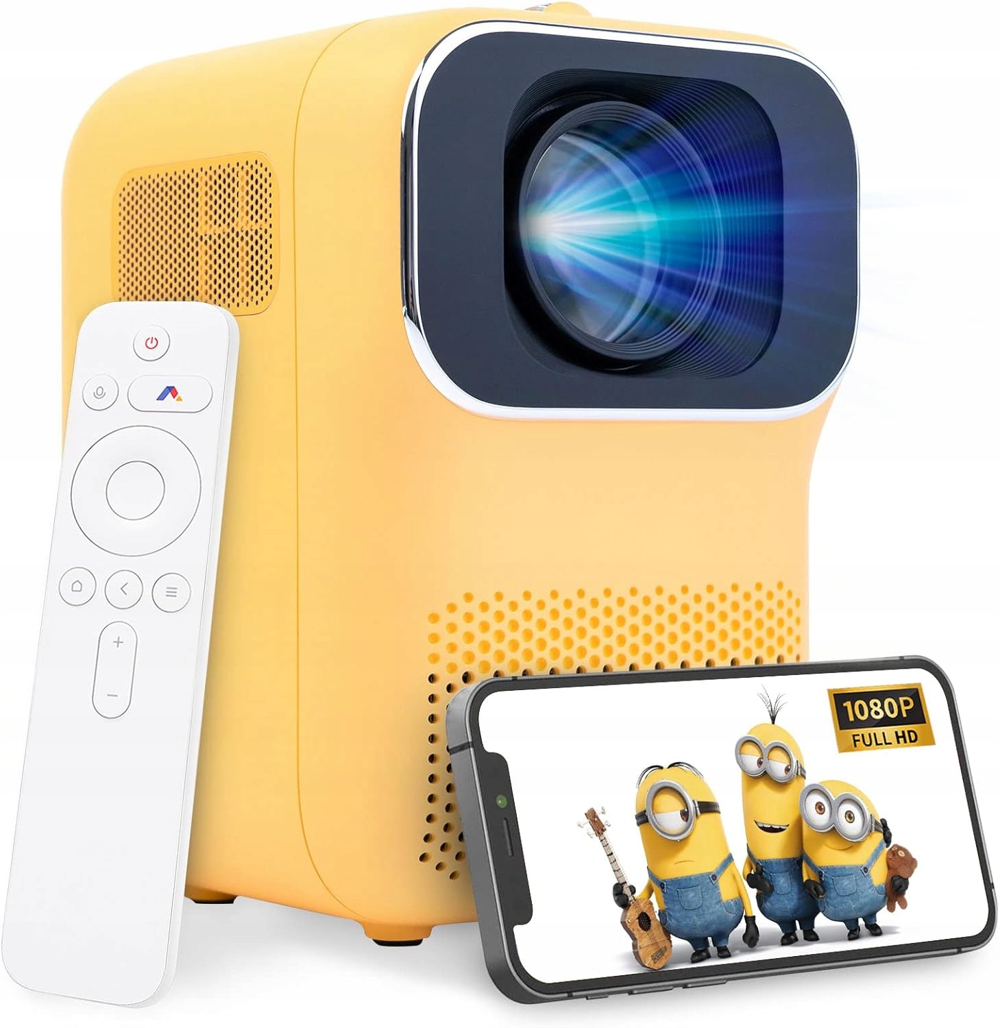 Videoprojektor Heyup Mini Full Hd 1080P Přenosné Domácí Kino Inteligentní