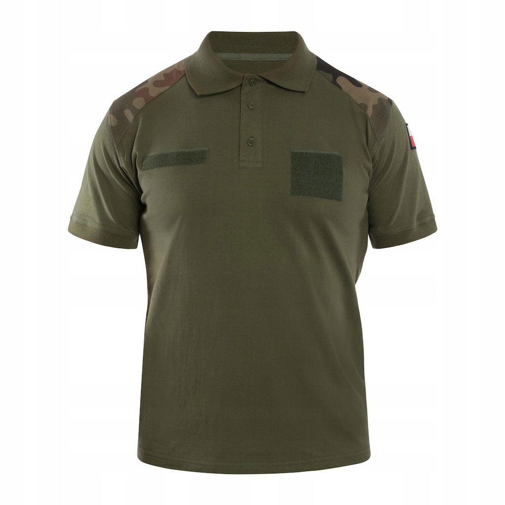 Tričko Greg polská armáda vzor 304/MON zelená/Camo 3XL