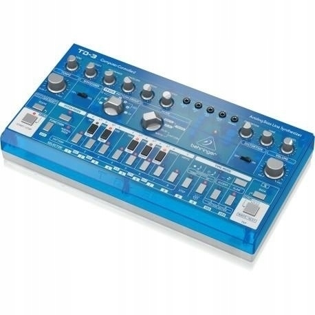 Behringer TD-3-BB Syntezátor basové linky modrý