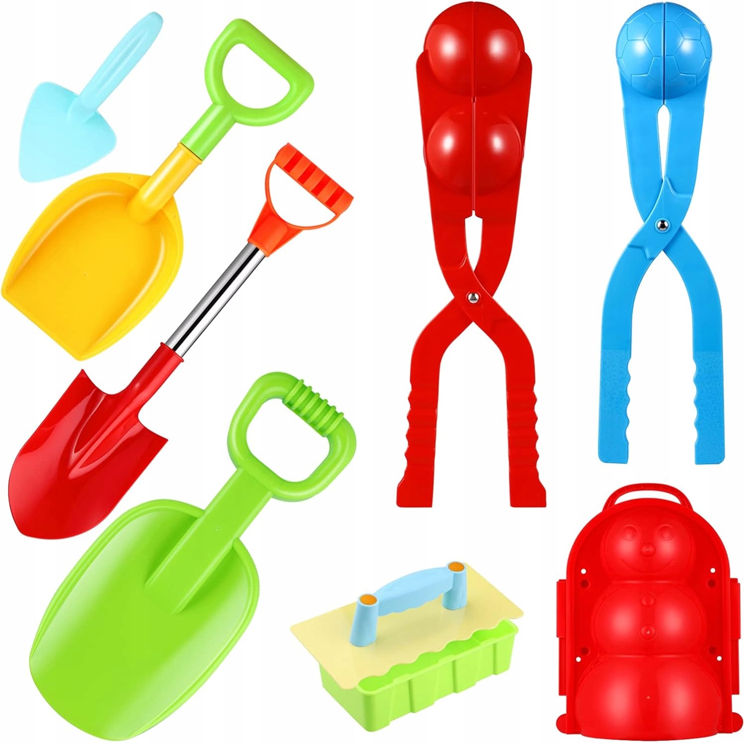 Hračky na sníh 7 kusů Snowball Making Toys Snowball Clip