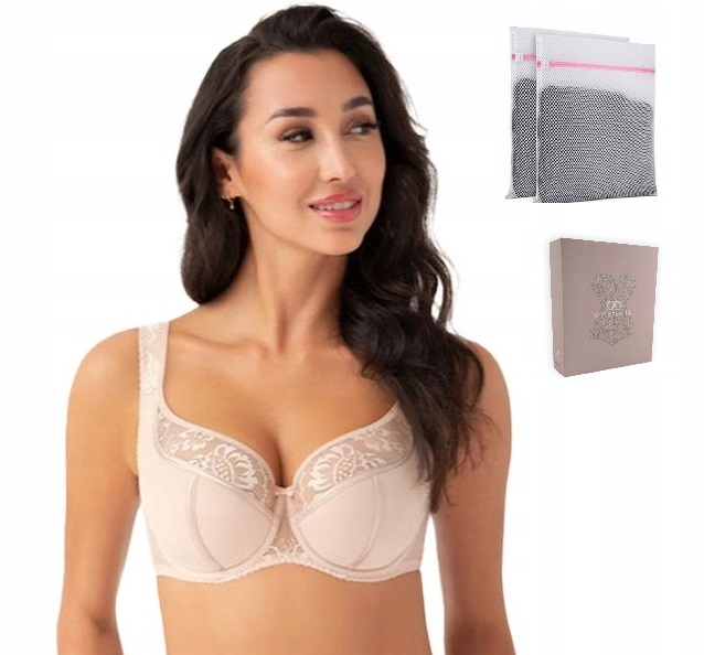 Biustonosz Gorsenia Alicante K647 beżowy 70K