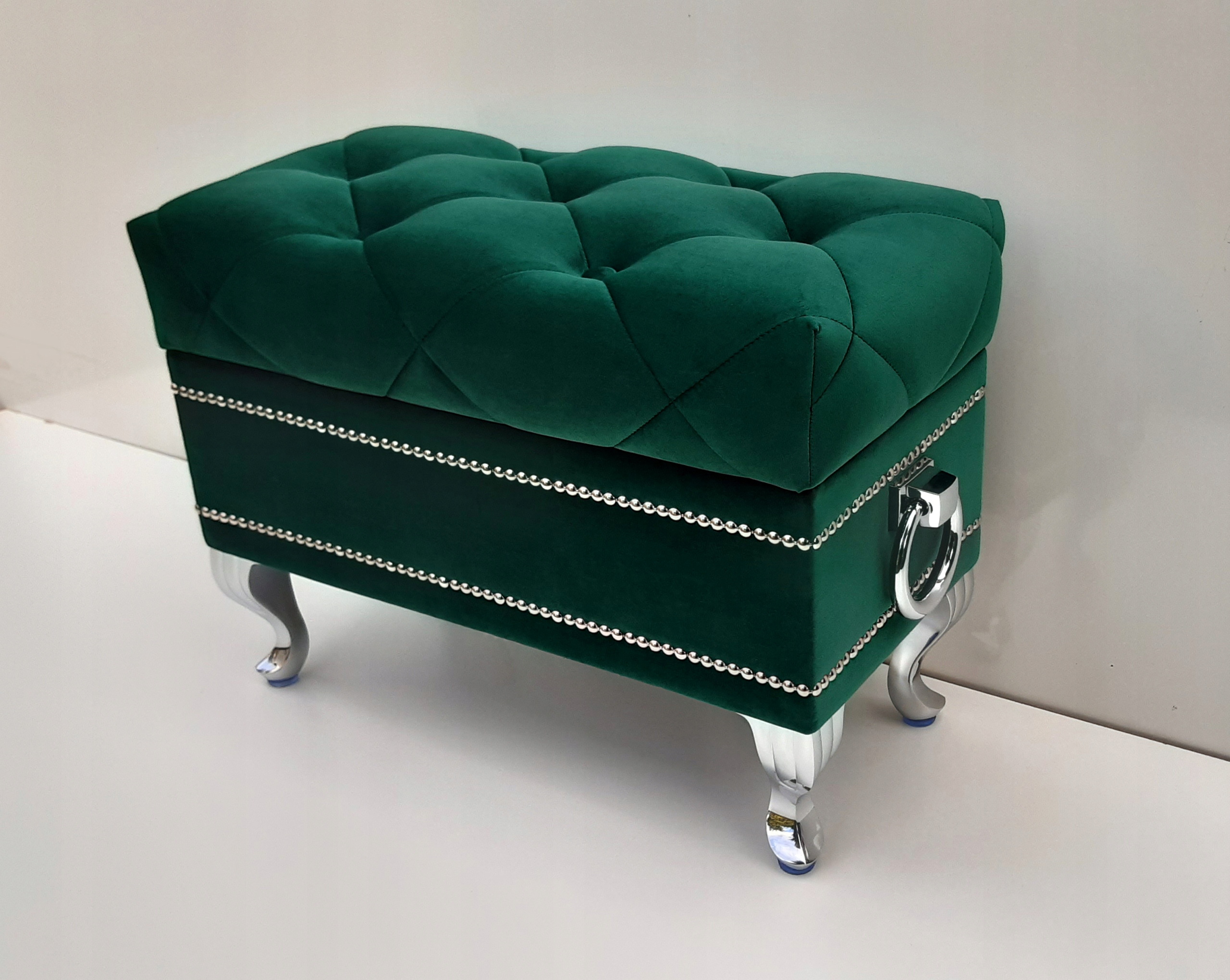 PUFA ŁAWKA Caro Glamour OTWIERANA pod wymiar Wysokość mebla 45 cm