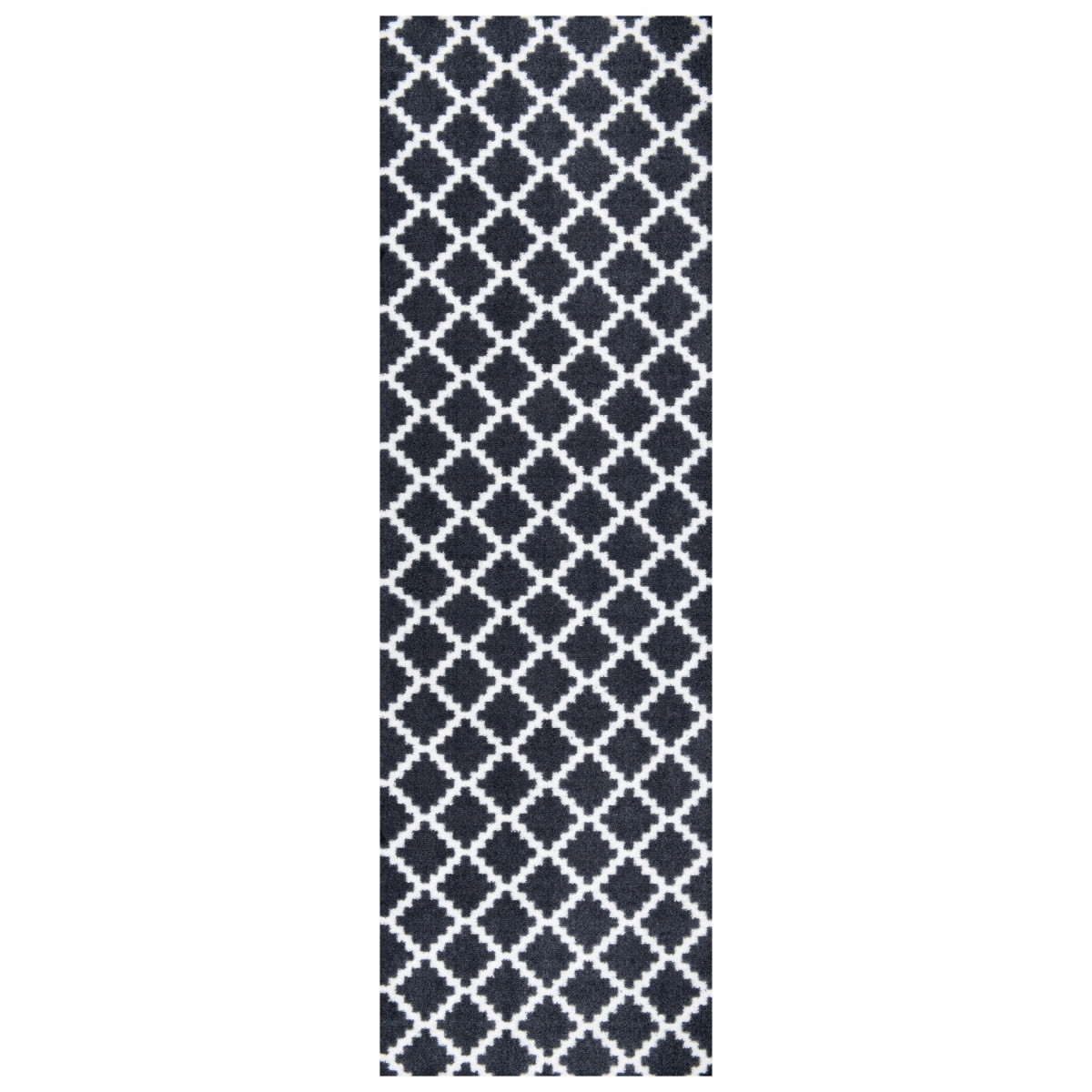 50x150 Protišmykový behúň Home Black White 103156