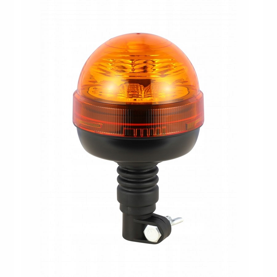 KOGUT LED NA TRZPIEŃ LAMPA OSTRZEGAWCZA FLEX błyskowa 4 TRYBY PRACY BŁYSKI