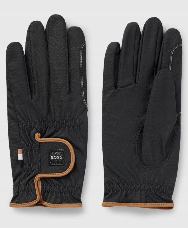 Rękawiczki jeździecka Boss Equestrian Hybrid black 7