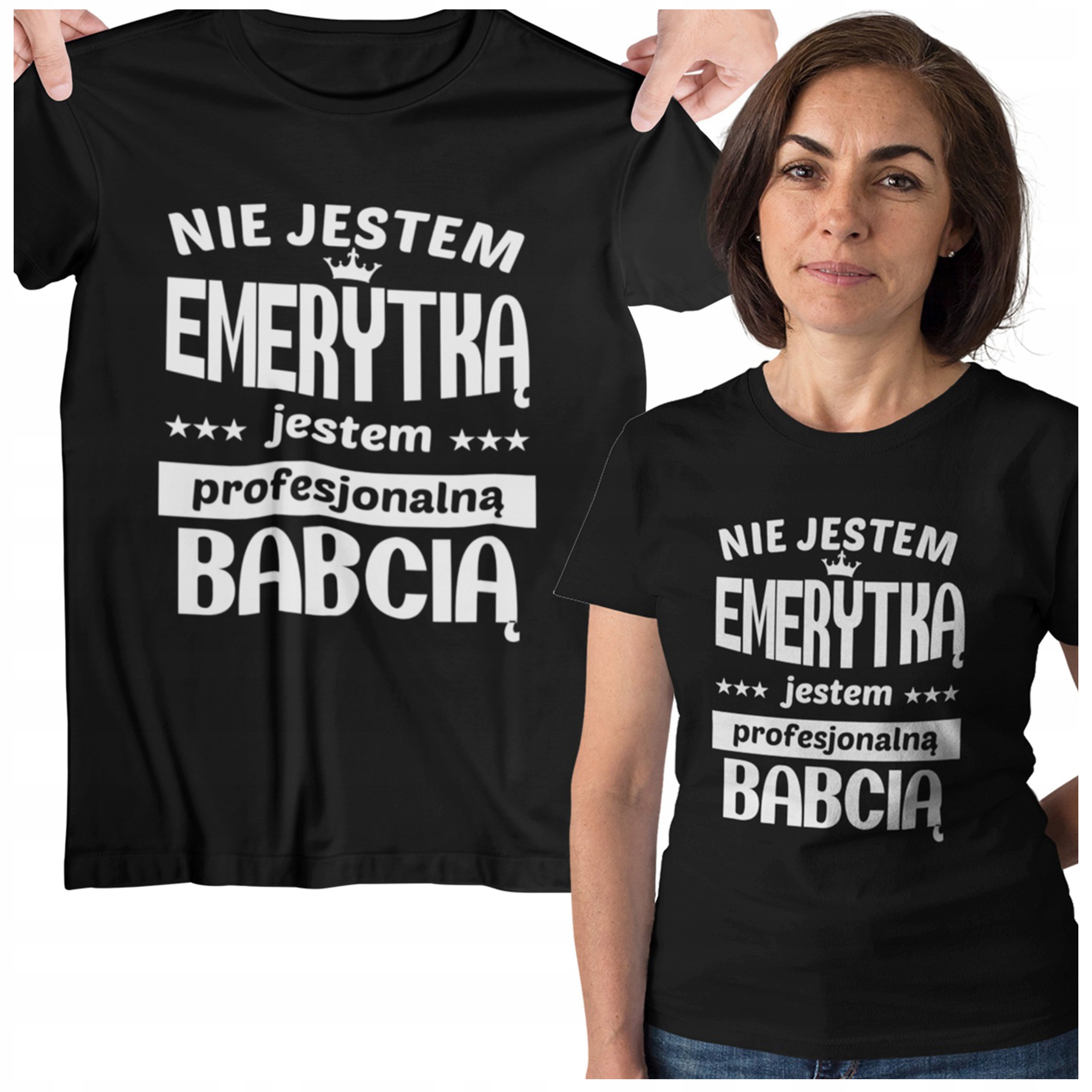 

Koszulka Dla Babci Babcia Emerytka