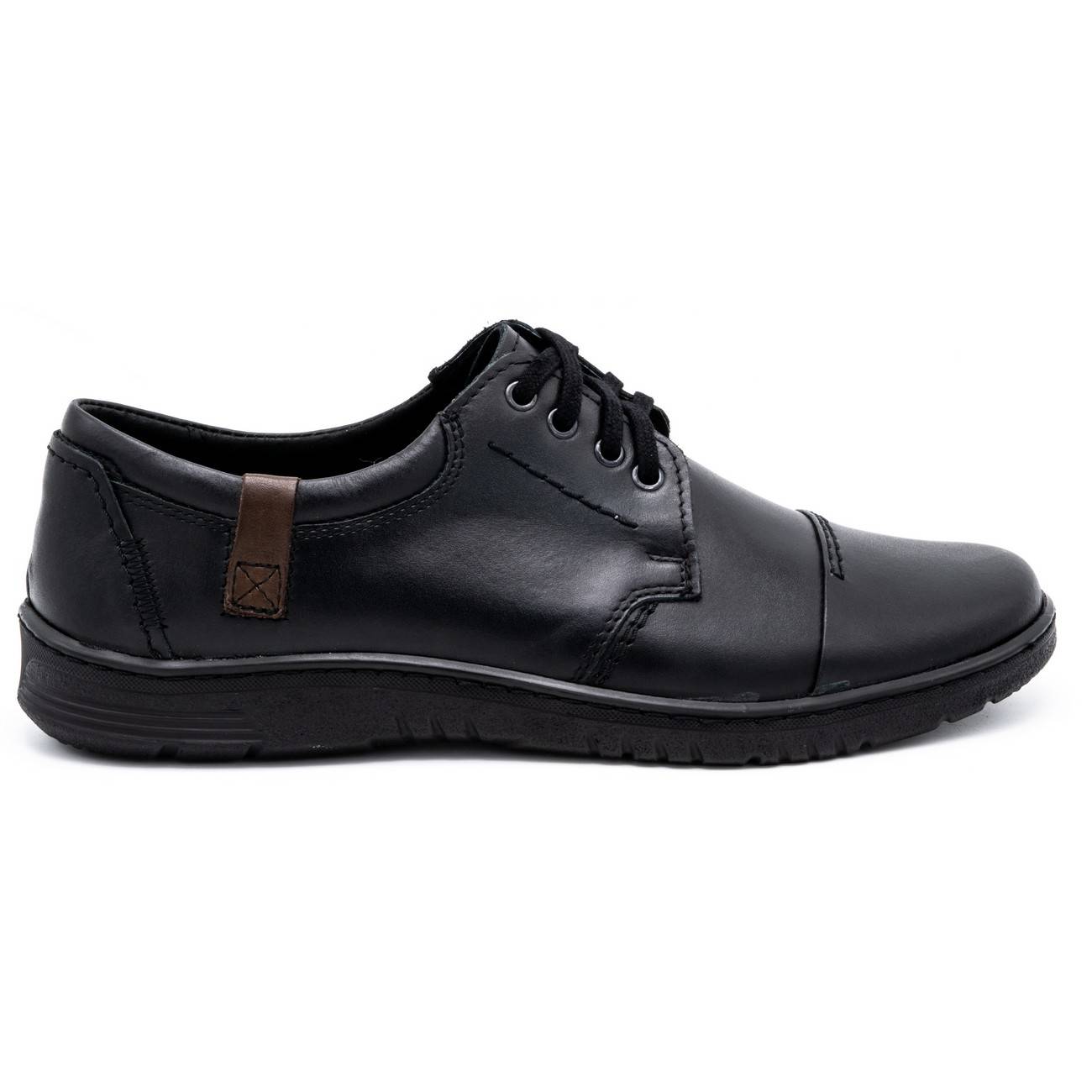 

Buty męskie skórzane 416MP czarne 46