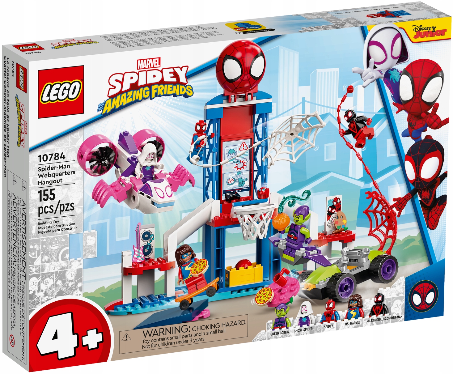 

Lego Marvel 10784 Relaks w kryjówce Spider-Mana