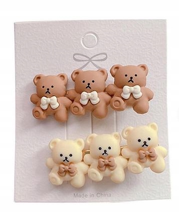 

Zestaw Spinek dla dziewczynki Spinki 2 szt