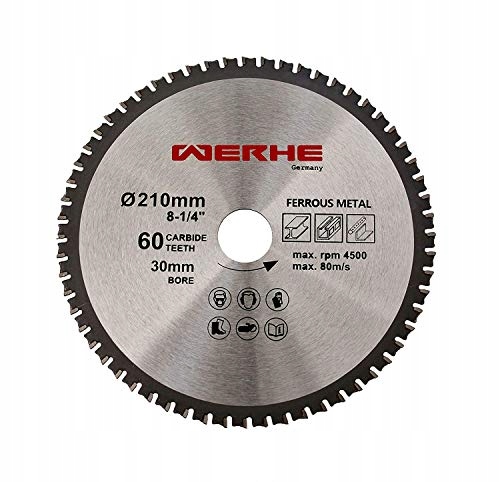 

Tarcza 210 x 30mm 4 redukcje Werhe