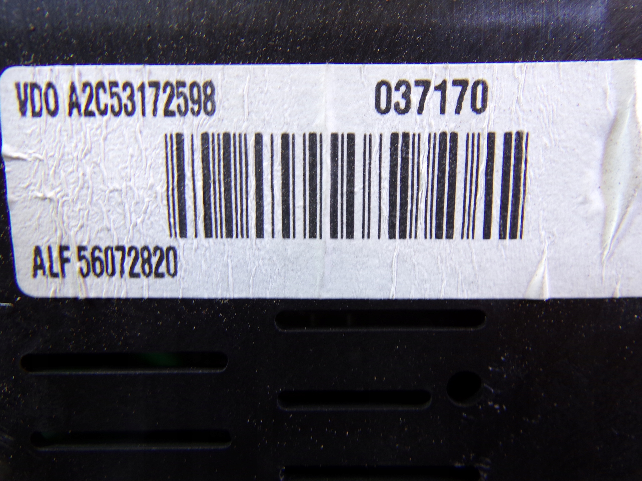 dials dials ALFA ROMEO 159 156081474 / A2G53300249 / A2C53172598