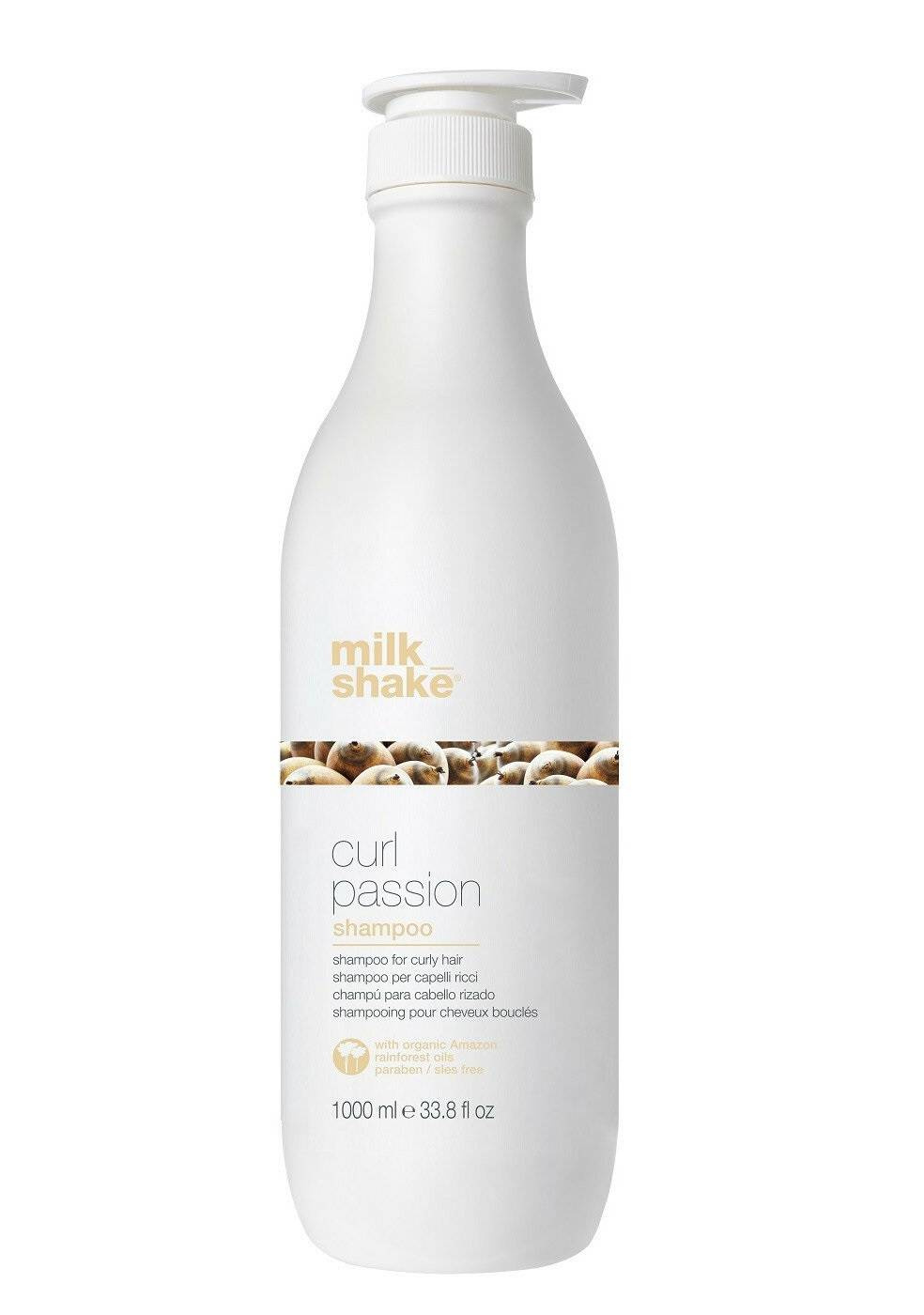 Milk Shake Curl Passion Šampon s mléčnými proteiny pro kudrnaté vlasy 1000 ml