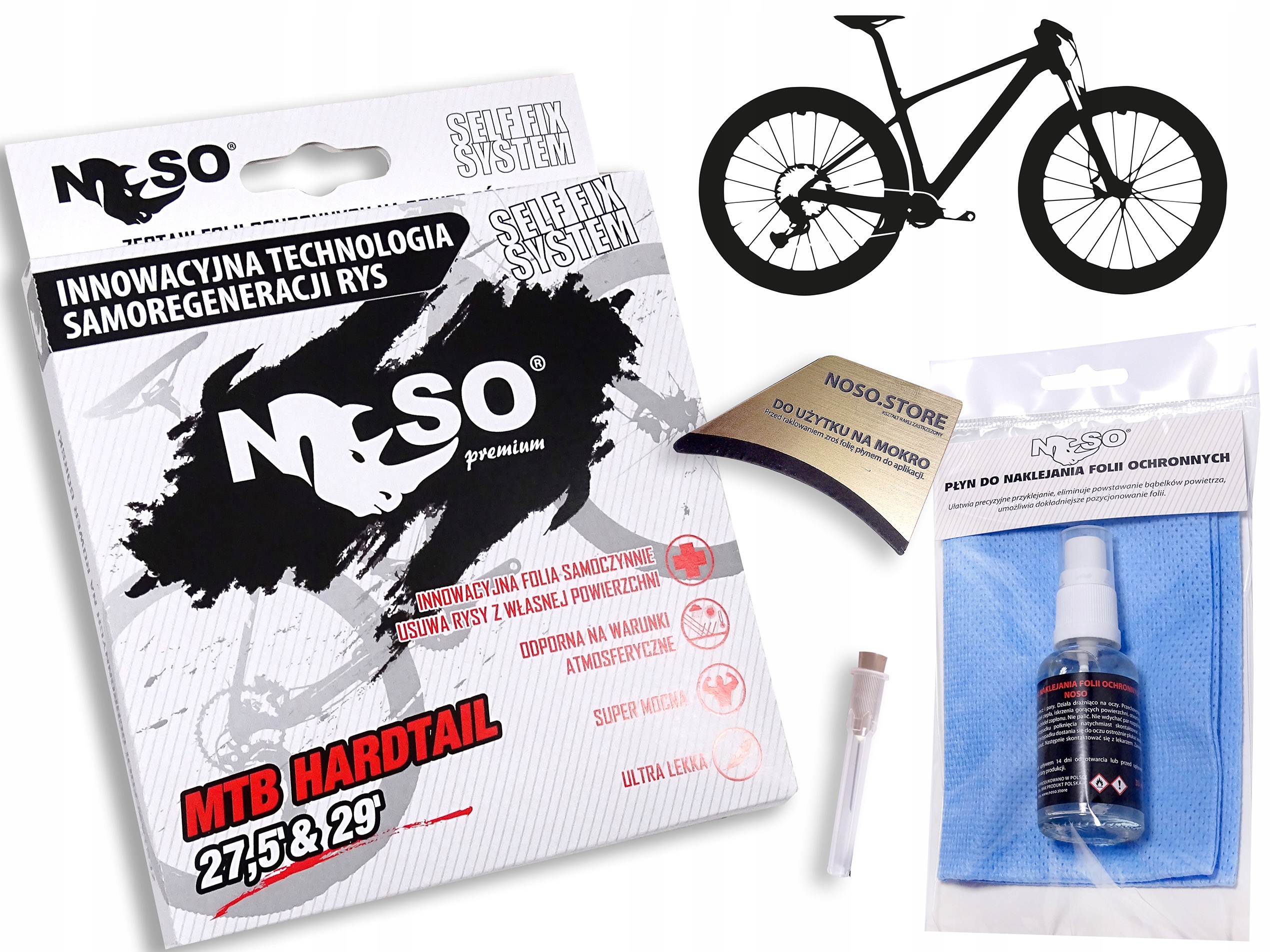 Fólie na Mtb kolo Hardtail sada XXL|fol Mat s-reg Ppfu Elite