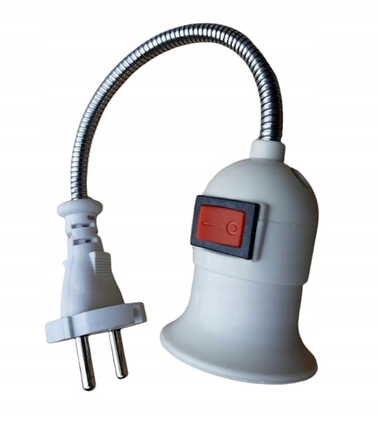 

Wtyczka Złodziejka 230V/E27 30CM Z Włącznikiem
