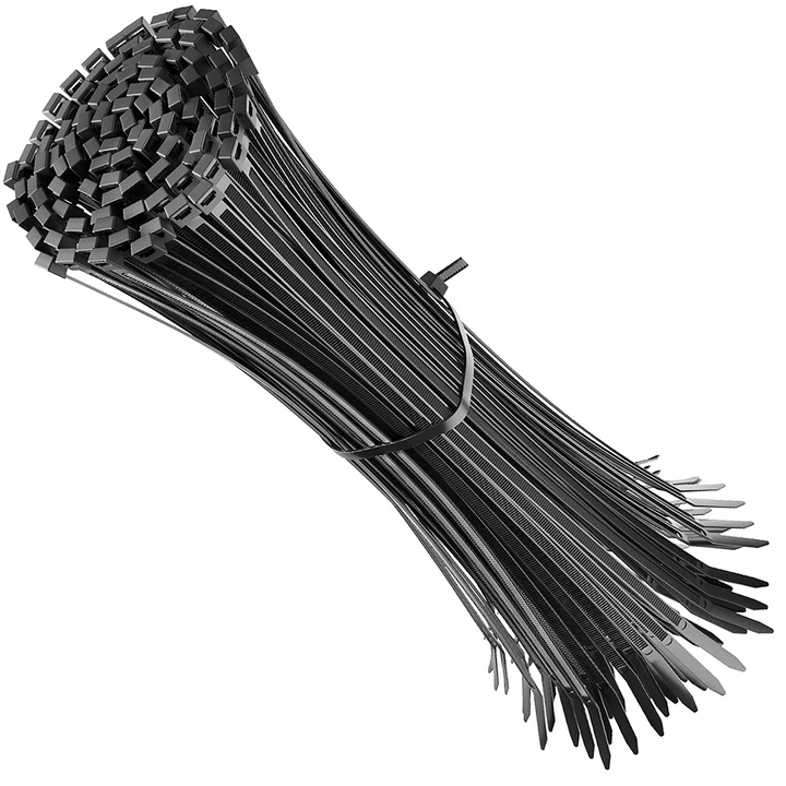 Opaska zaciskowa Trytytki 4,8 mm x 300 ⌀ 4,8 mm 100 szt. Czarne