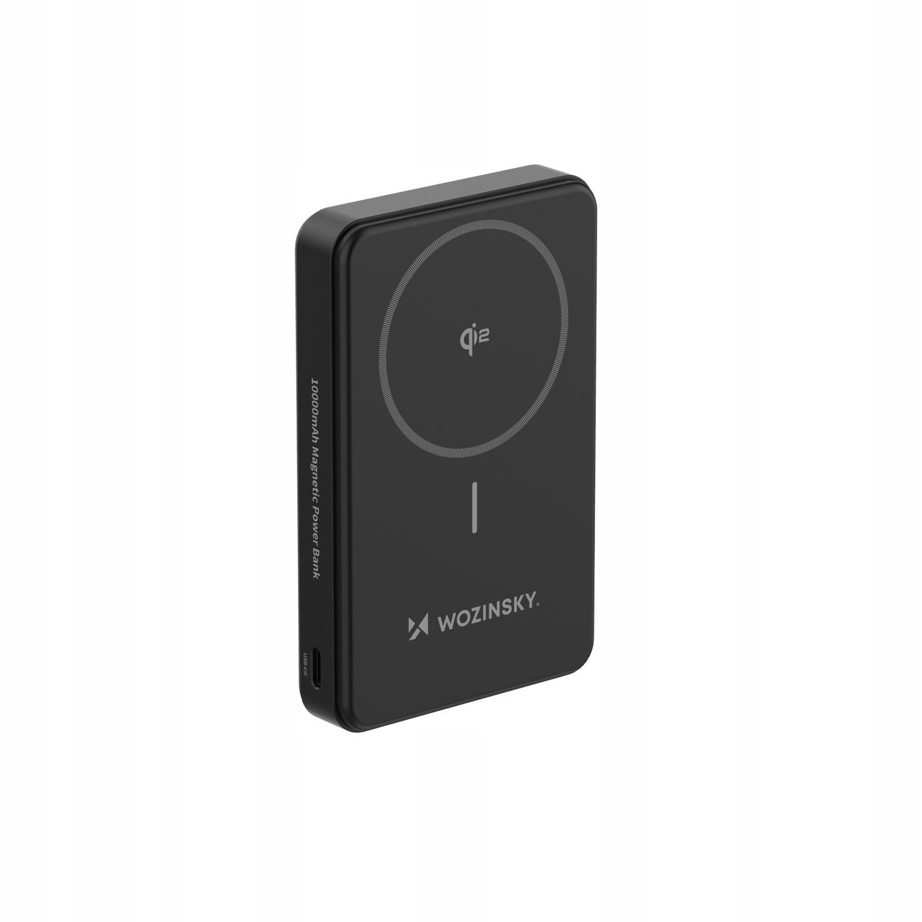 Magnetická Powerbanka QI2 10000MAH Stojan Usb-a Usb-c 22.5W Pd Černá