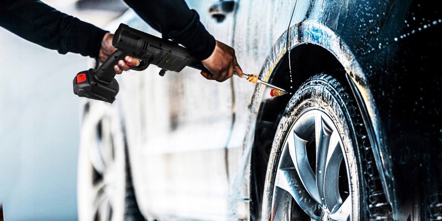 BEZPRZEWODOWA MYJKA 6W1 DO PODŁÓG I SAMOCHODÓW 12000 OBR./MIN ABS Stan opakowania oryginalne