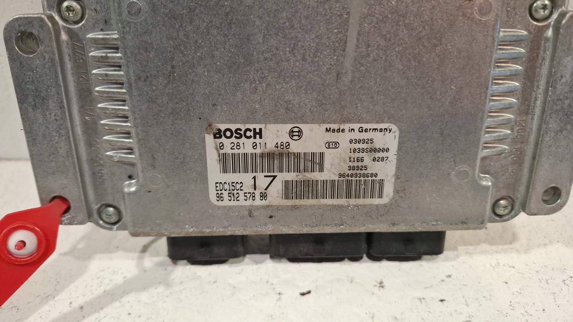 control unit of the engine computer 0281011480 Citroen Peugeot 2.0 HDI