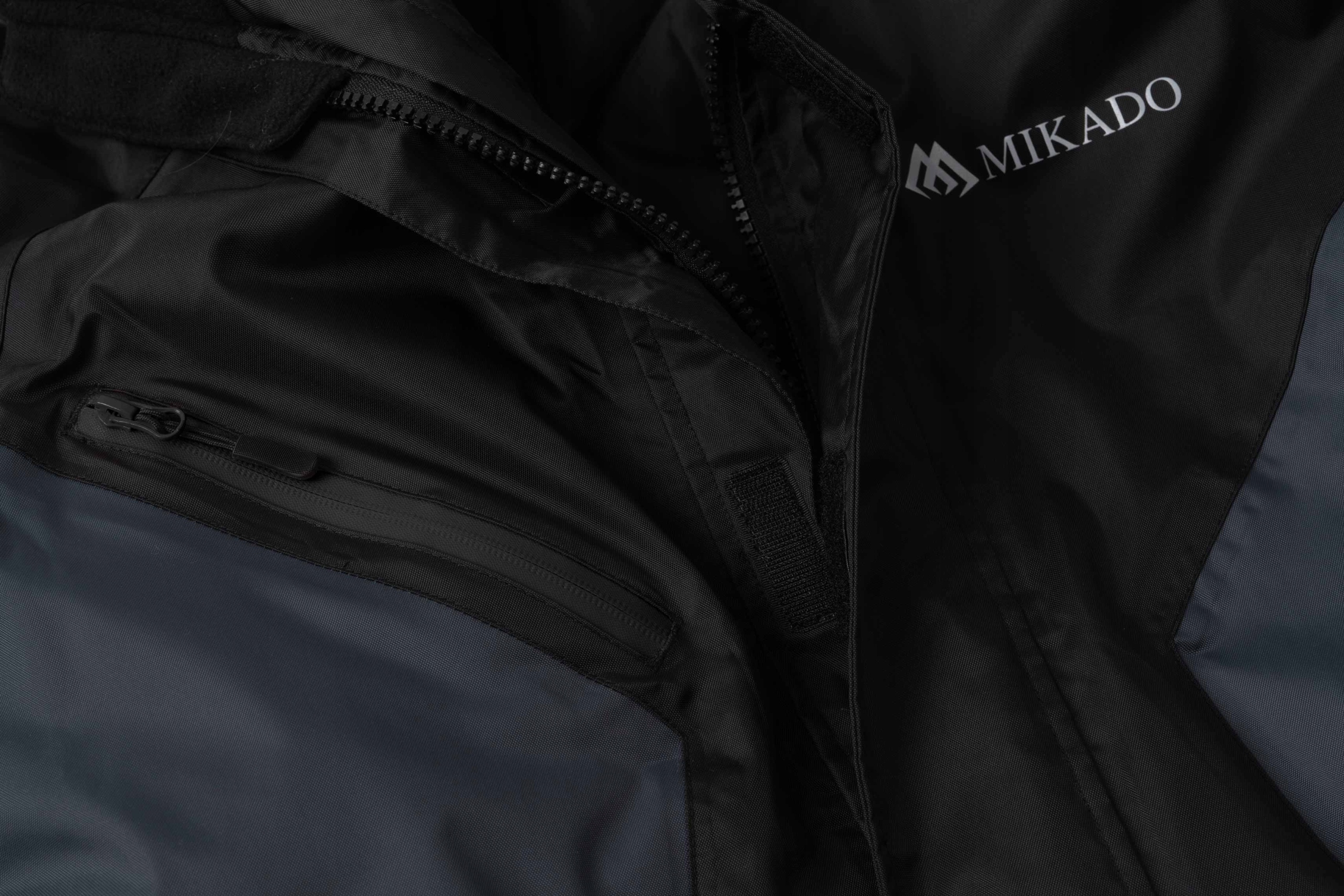 KOMBINEZON ZIMOWY WĘDKARSKI MIKADO KOMPLET XXL Właściwości oddychające