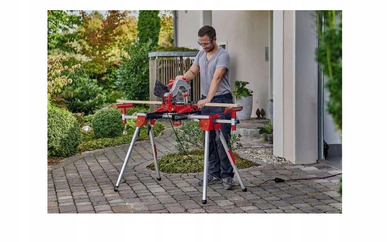 STÓŁ ROBOCZY DO UKOŚNICY PIŁY EINHELL MSS 1610 Średnica tarczy 0 mm