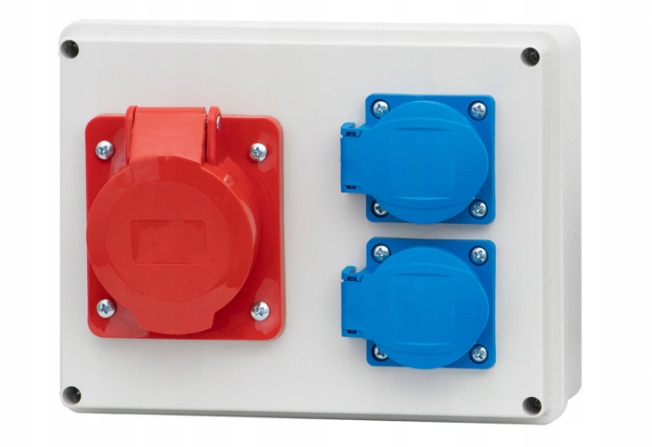 

Rozdzielnica budowlana Zestaw Sił 16A 5P 2x230