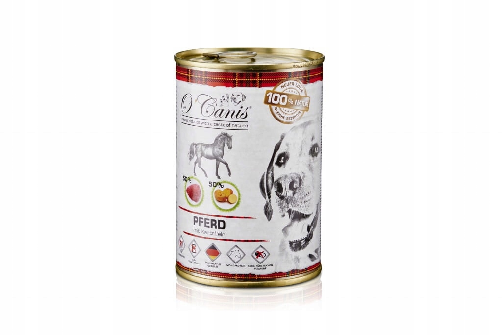 O'Canis vlhké krmivo pro psy Konina brambory 24x400g