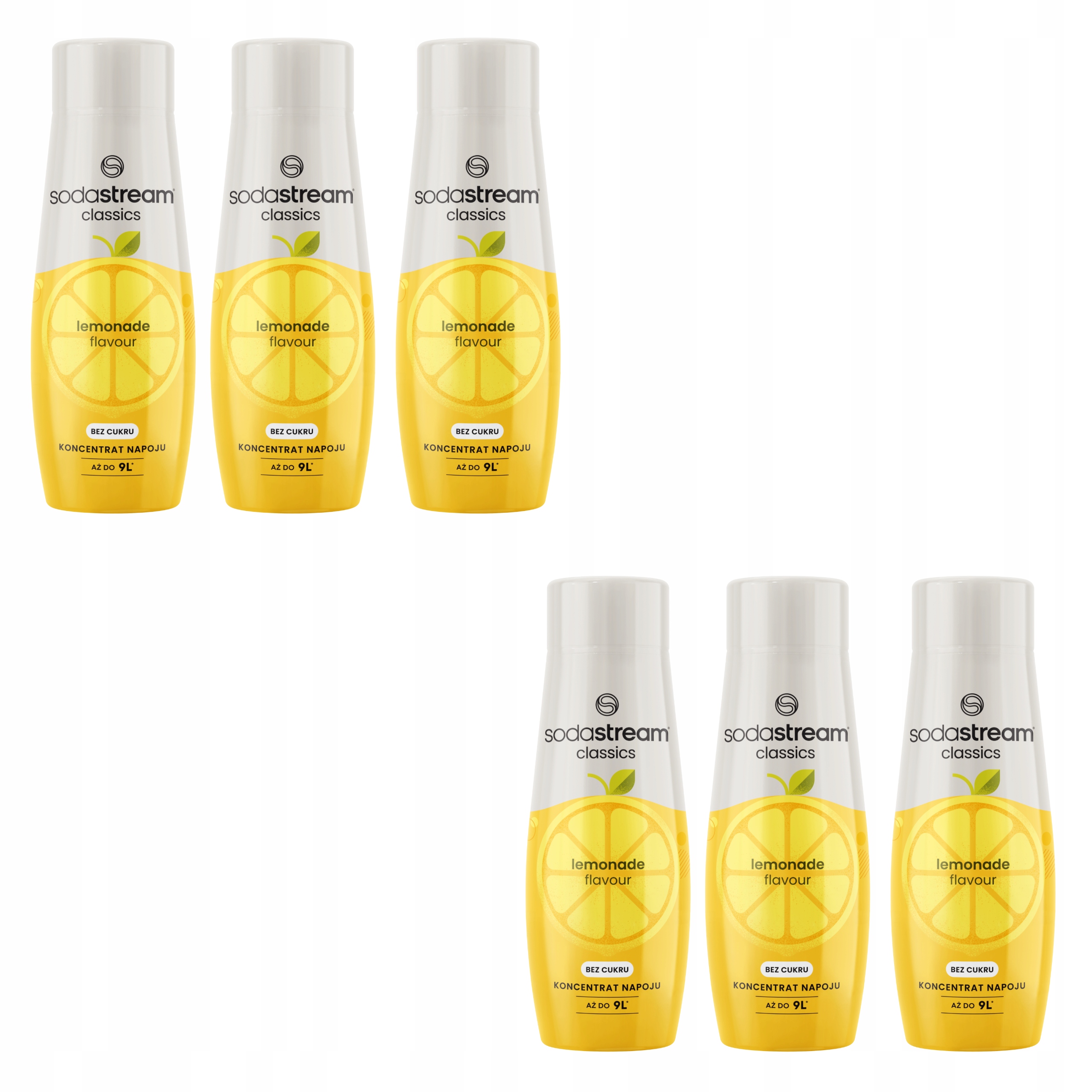 Levně 6 x Sodastream Limonáda Limonáda Citronový sirup Bez Cukru do saturátoru