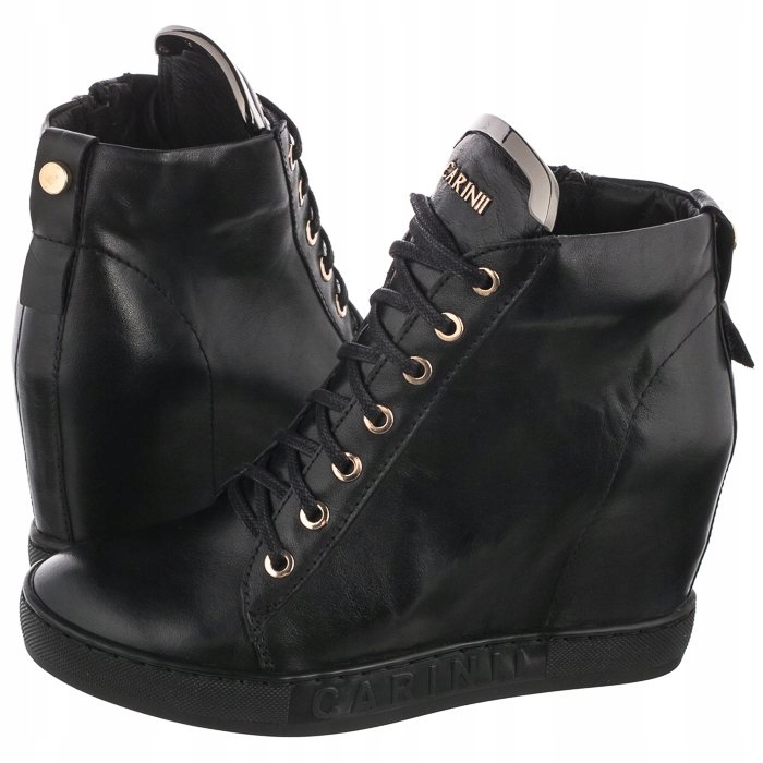 

Buty Damskie Sneakersy Botki Carinii B4078 Czarne