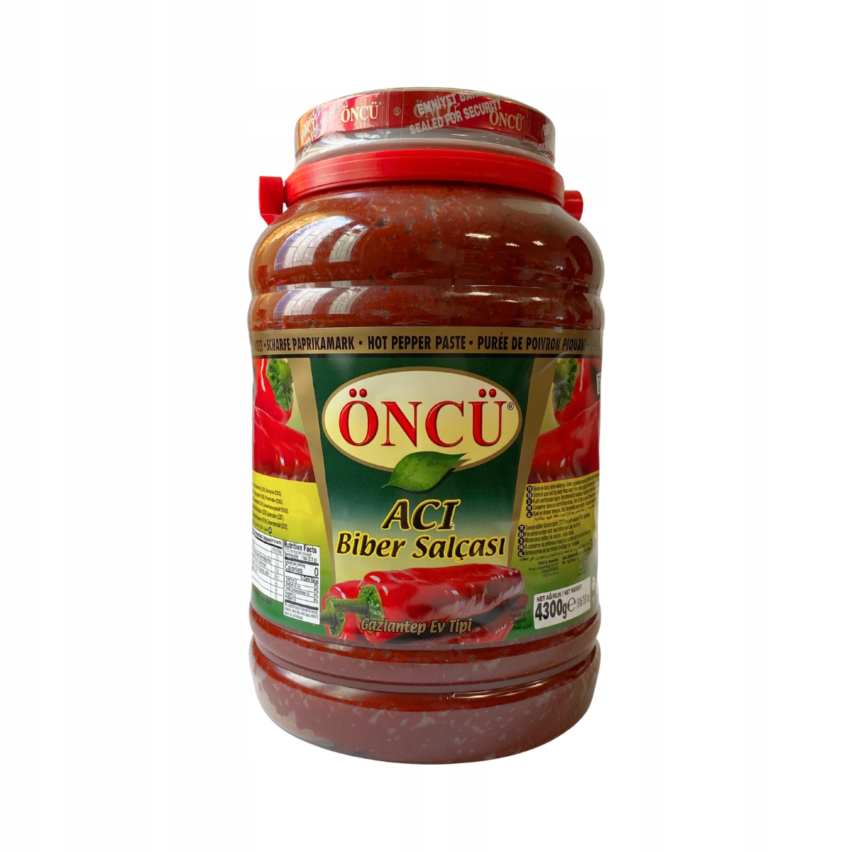 Oncu Pasta z Ostrej Papryki 4300g