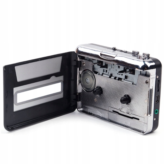 PRZENOŚNY KOMPAKTOWY ODTWARZACZ KASETOWY VINTAGE Stan opakowania oryginalne