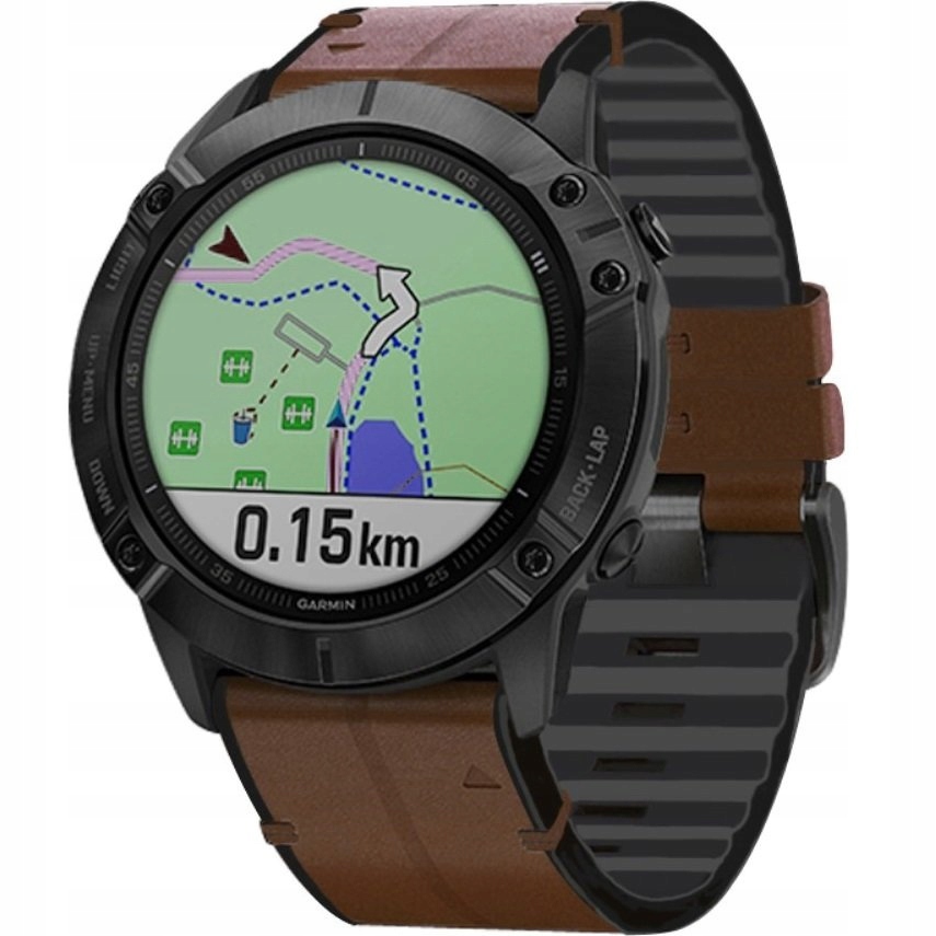 Pasek Skórzany Quickfit Do Garmin Fenix 3 5X 6X 6X Pro 7X 7X Pro 8 51MM Pro
