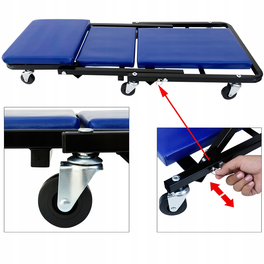 DEUBA 2W1LEZANKA WARSZTATOWA STOLEK SIEDZISKO Brand Deuba