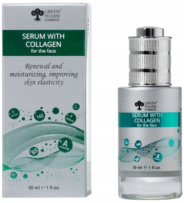 Green Pharm Cosmetics Collagen Kolagenové Sérum Pleťové Sérum 30 ml