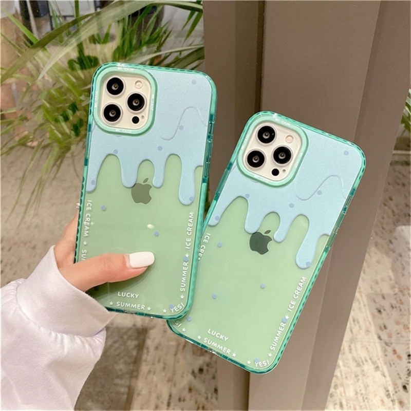 ETUI CUSTOMOWE CASE POKROWIEC PLECKI LODY LATO DO APPLE IPHONE 13 PRO MAX Marka Inna