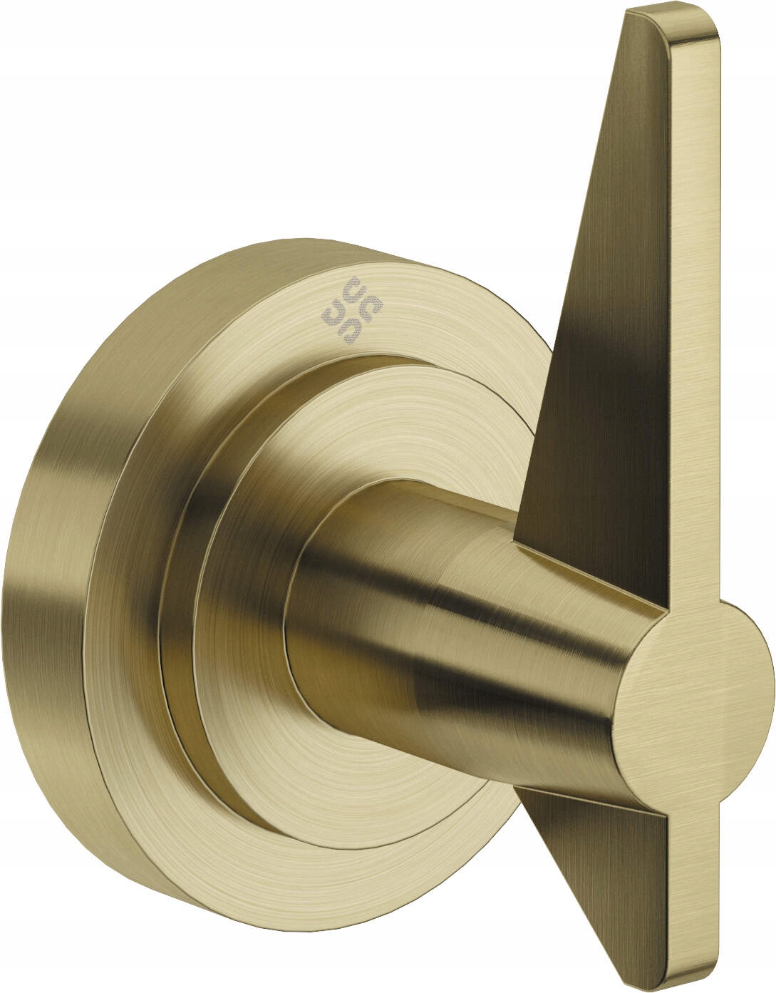 Jednoduchý koupelnový háček, kartáčovaná mosaz, ocel 304, 75 mm