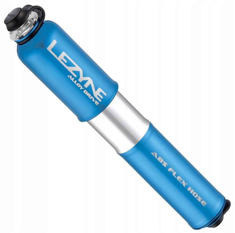 Pumpička na kolo Lezyne Alloy Drive Hv S Abs 6,2bar modrá