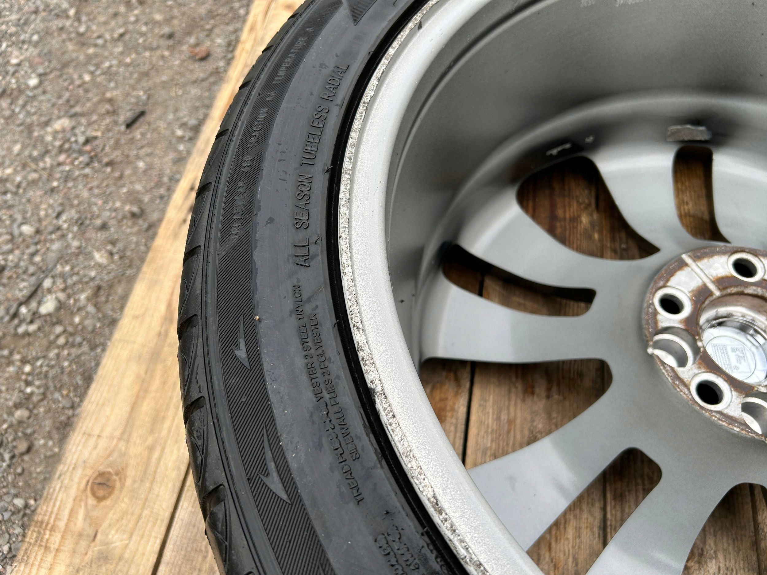 wheel disc disc 20" 20x9jx25.5 Dodge Charger Challenger SRT 2011