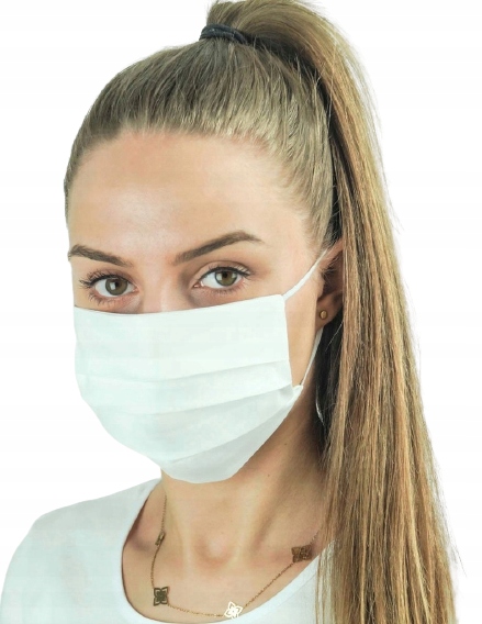 Maseczka na twarz ochronna profilowana WIELORAZOWA