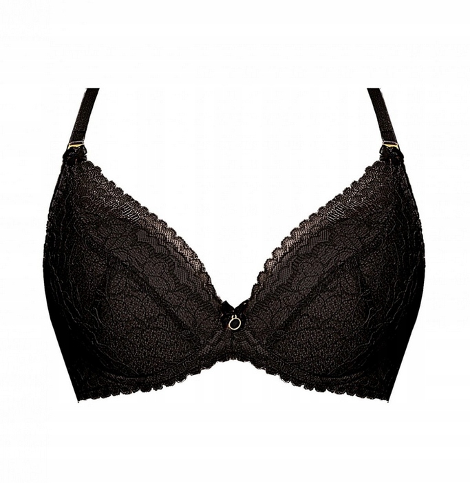 Nipplex Mefemi Push-up Podprsenka Elisabeth Černá 65F