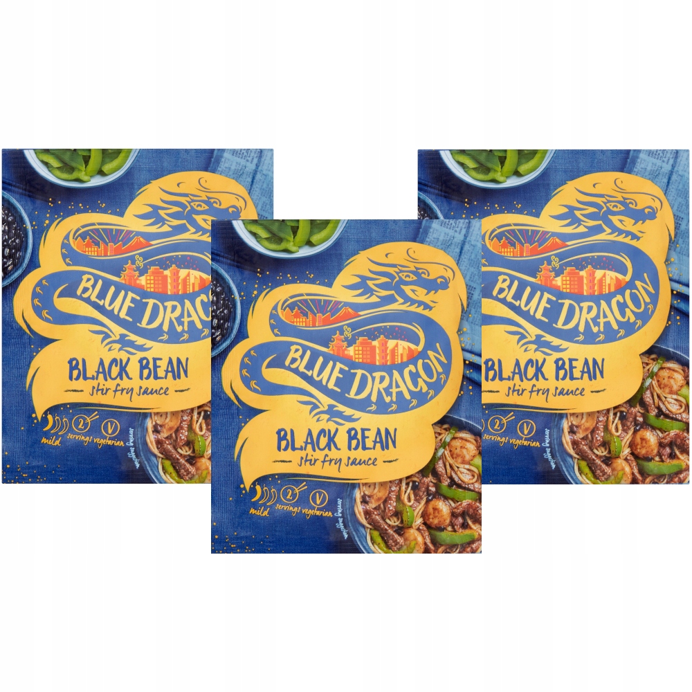 

Blue Dragon Sos black bean chiński stir fry 3x120g