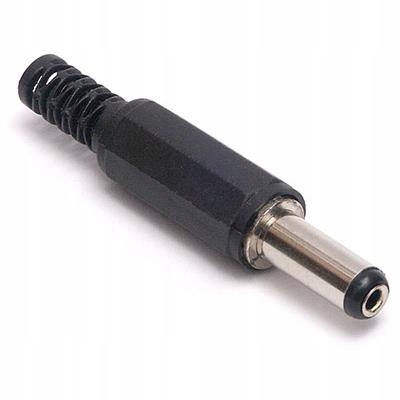 Wtyk zasilający DC męskie Lechpol WT-55*P25