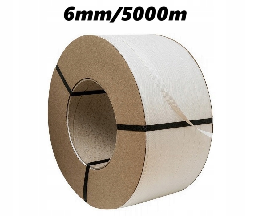 6 mm Bílá Spínací Strojová Páska Pro Palety Strojů