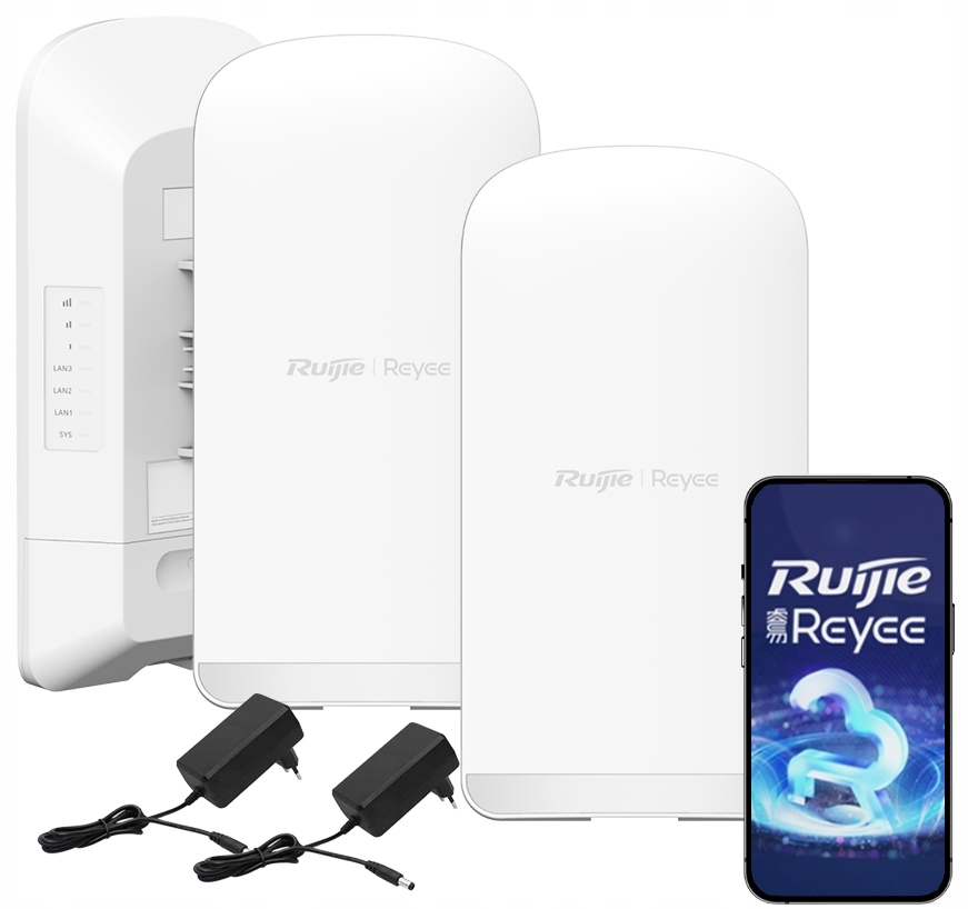 Bezdrátový Most Wi-fi 5 RG-EST330F-P 5GHz Ruijie Reyee Síťový Most